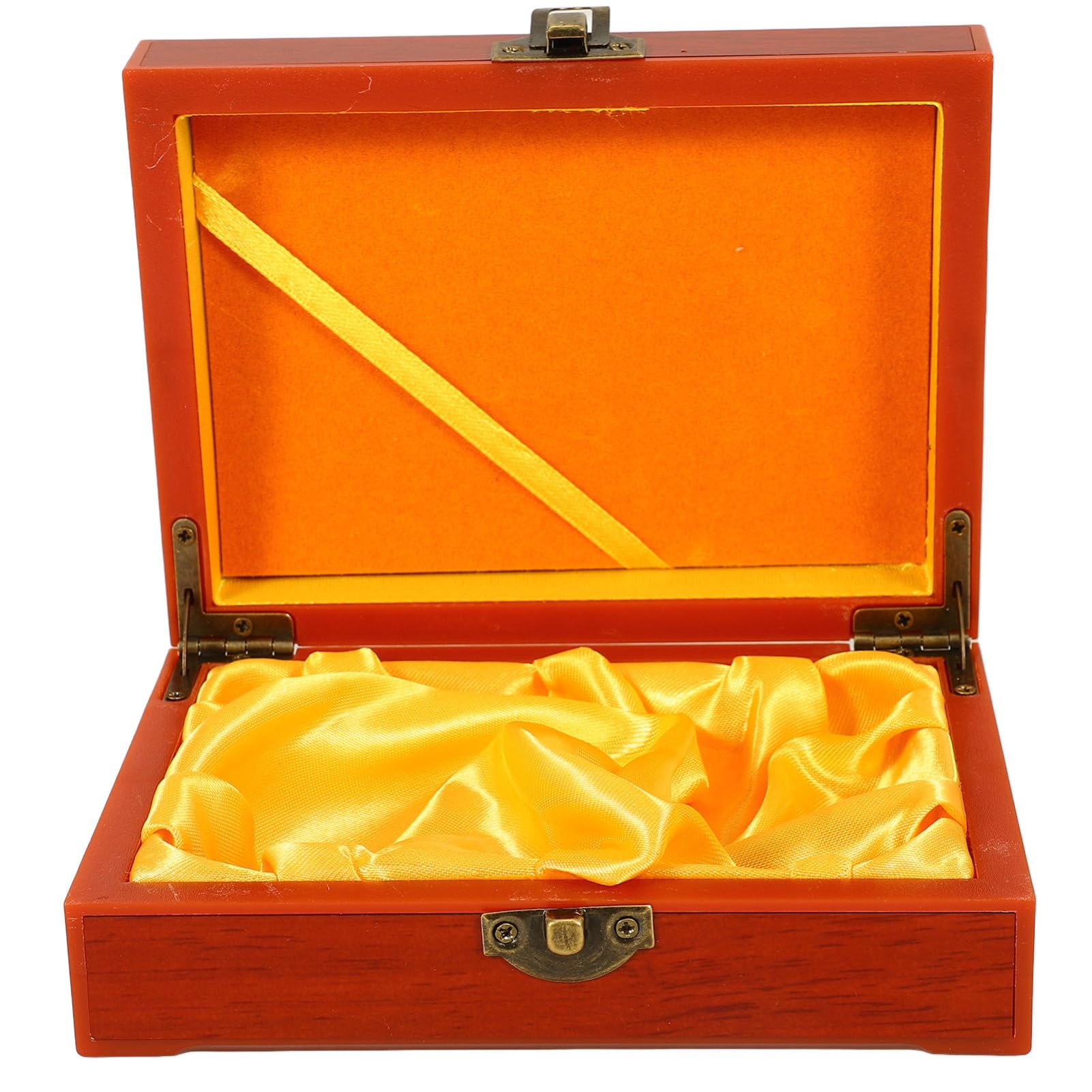 Ciieeo Retro Vintage Trinket Box Capacity Jewelry Storage Chest Elegant Design for Organizing Earrings and Keepsakes for and Home