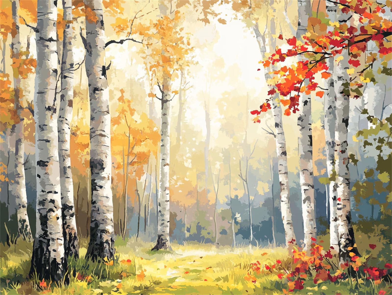 Malowanie po numerach, dla dorosłych na jesień, z ramką, 71 x 102 cm, drzewo do malowania według numerów, zestawy dla dzieci, początkujących, z pędzlami akrylowymi, rysunek pigmentu, zrób to sam obraz