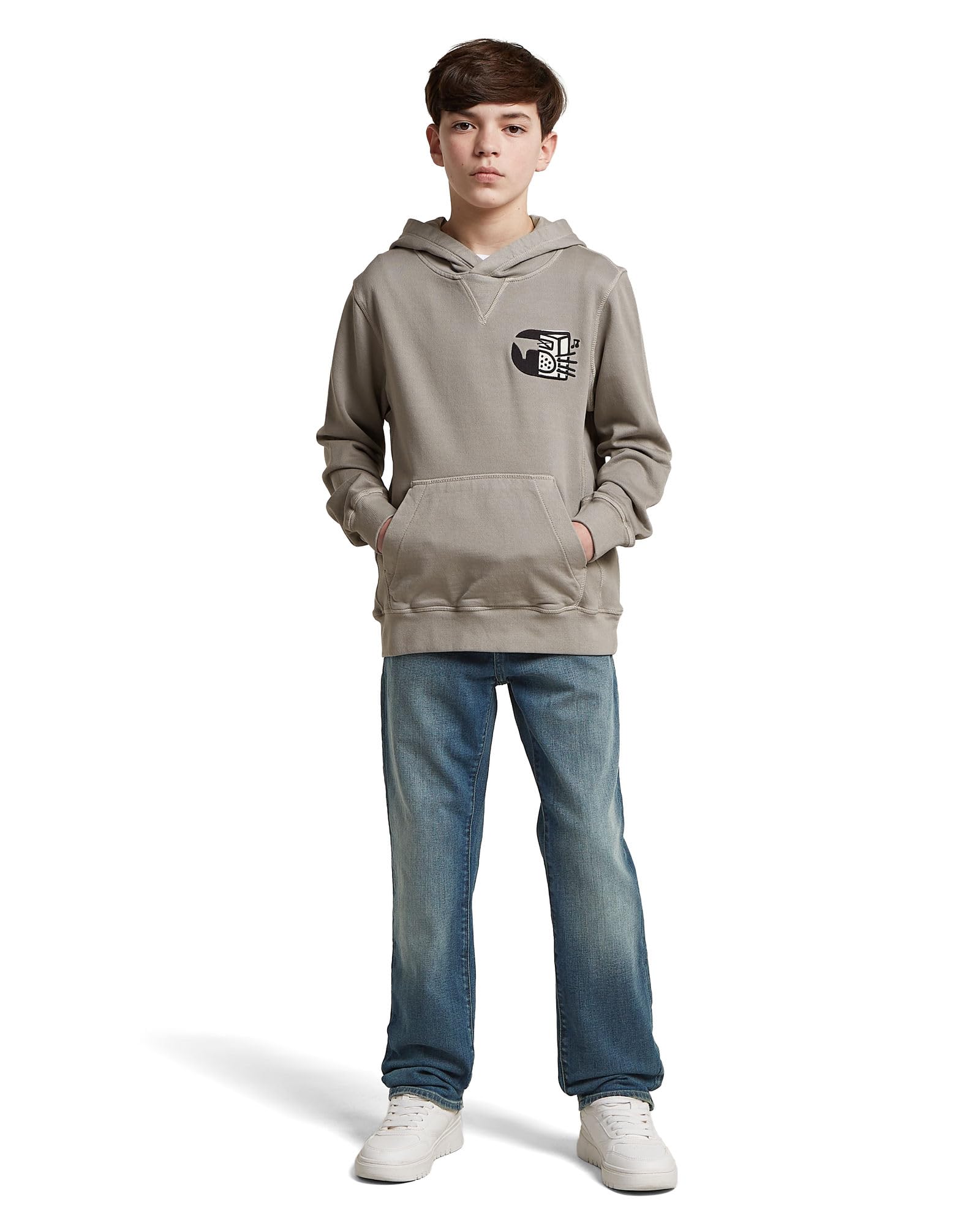 G-Star Jungen Boys Premium Core Hoodie Sweatshirt Sweater