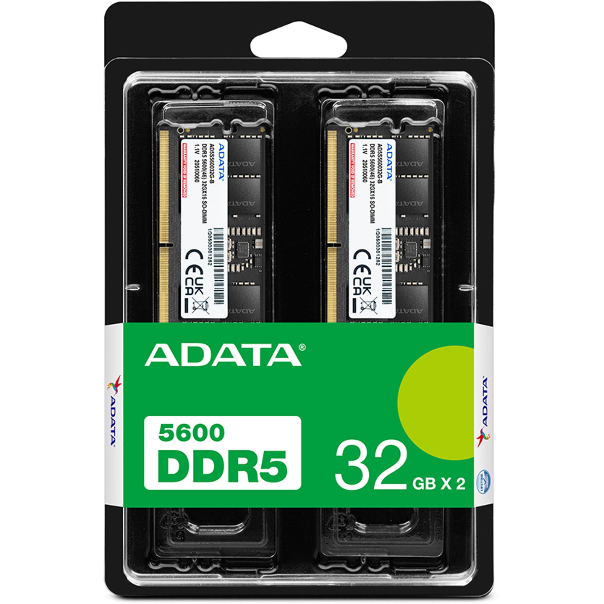 ADATA DDR5 5600 32GB(16GB x 2枚) SO-DIMM ADATA DDR5 32GB 5600-46 K2 Premier Tray Dual Tray at Amazon.com