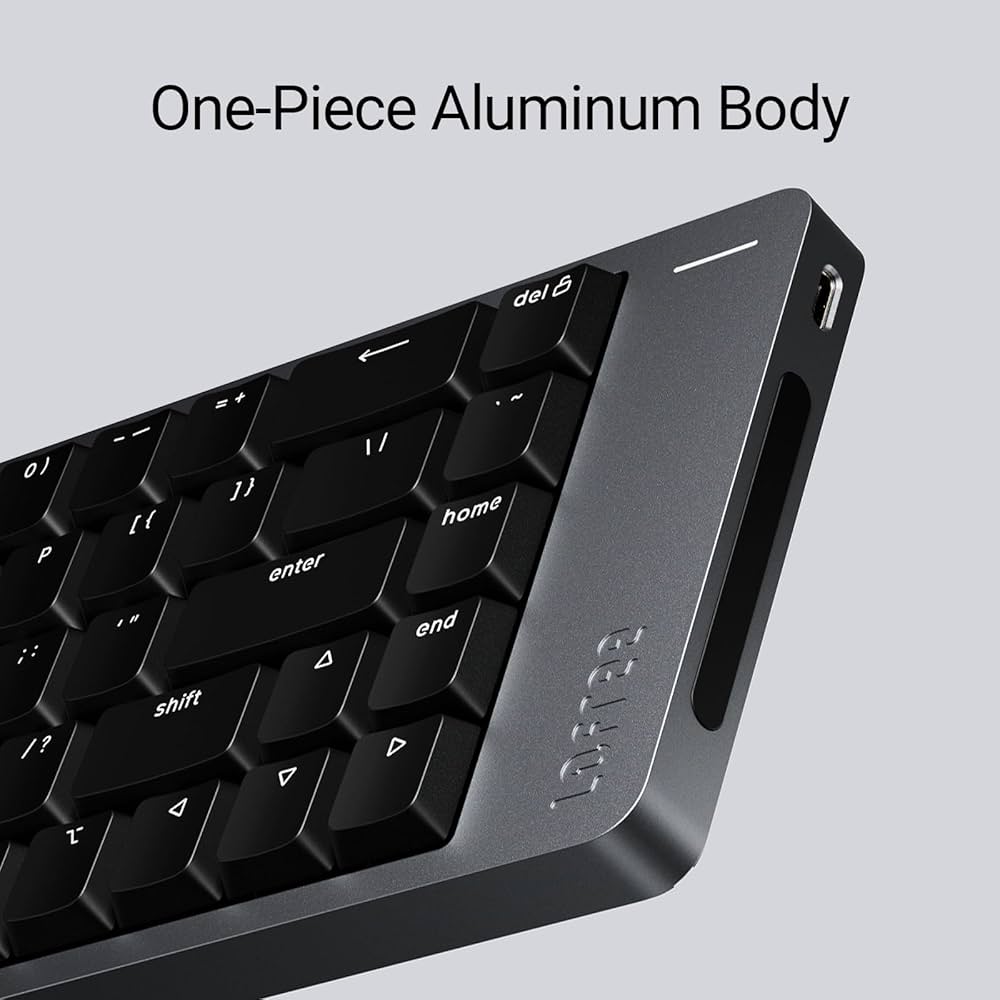 LOFREE Flow2 Low-Profile Mechanical Keyboard, Aluminum Alloy with