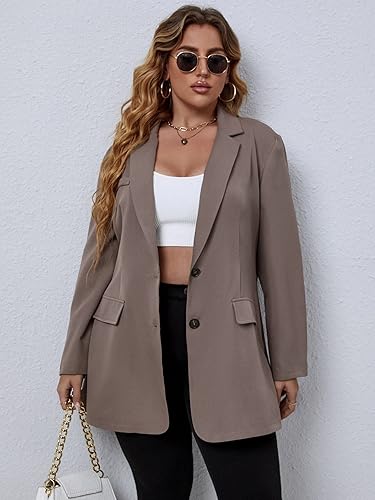 Miniatura 5 de WDIRARA Chaqueta de manga larga con botones en la parte delantera para mujer