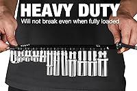 Vista 2 de ALOANES Bandeja organizadora de enchufes portátil de 96 piezas, soportes de enchufe con mango portátil, kit de soporte de enchufe resistente, 28