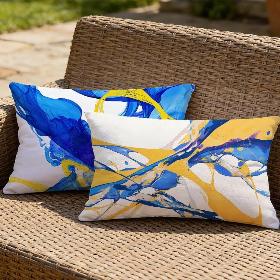 Coussin de Jardin 40x80 cm Résistant aux UV : Protégez et Décorez votre Canapé d'Extérieur