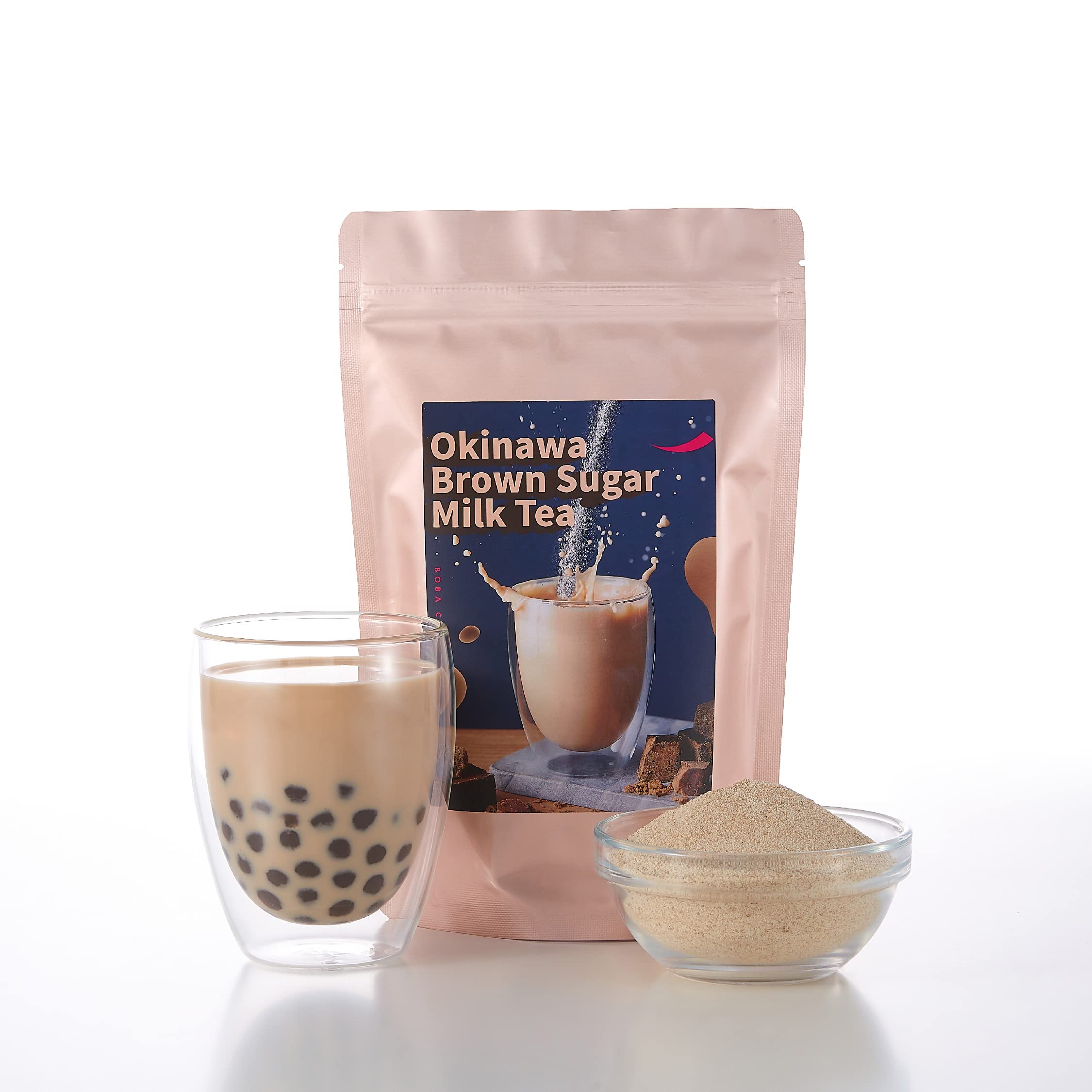 Amazon.com : BOBA CHiC Okinawa Brown Sugar Milk Tea Powder - 1.1