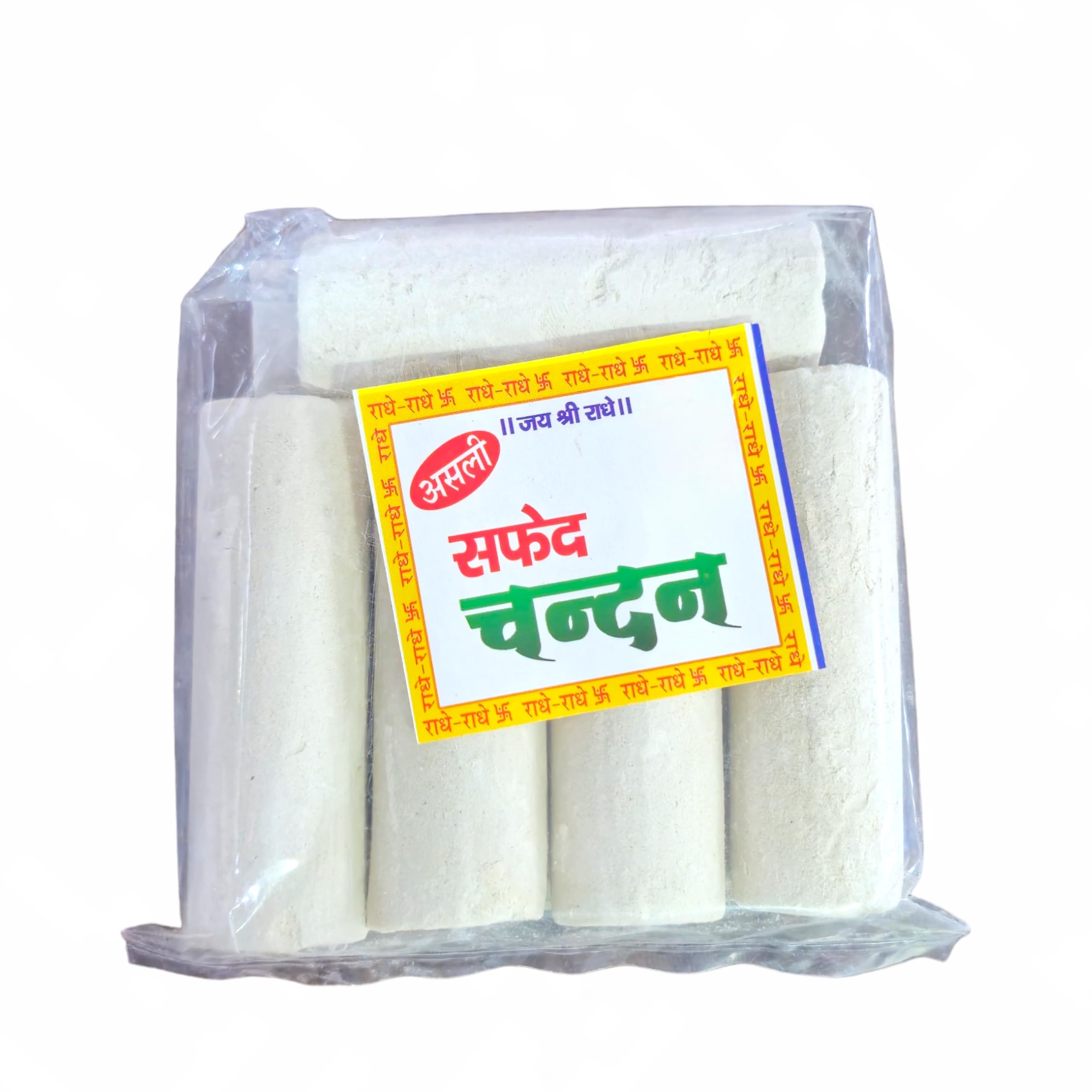 Swadeshi Desire™Pure White Chandan Natural White Tika | 5 Tilak Stick in pack for Pooja, Multipurpose Scented Tikka (Red)
