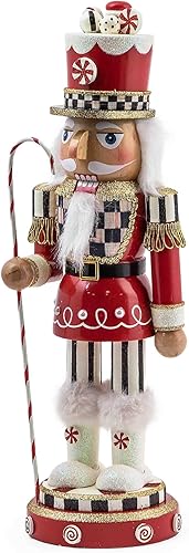 Miniatura 61 de MACKENZIE-CHILDS Figura decorativa de cascanueces, cascanueces de madera decoración del hogar de Navidad, Highland