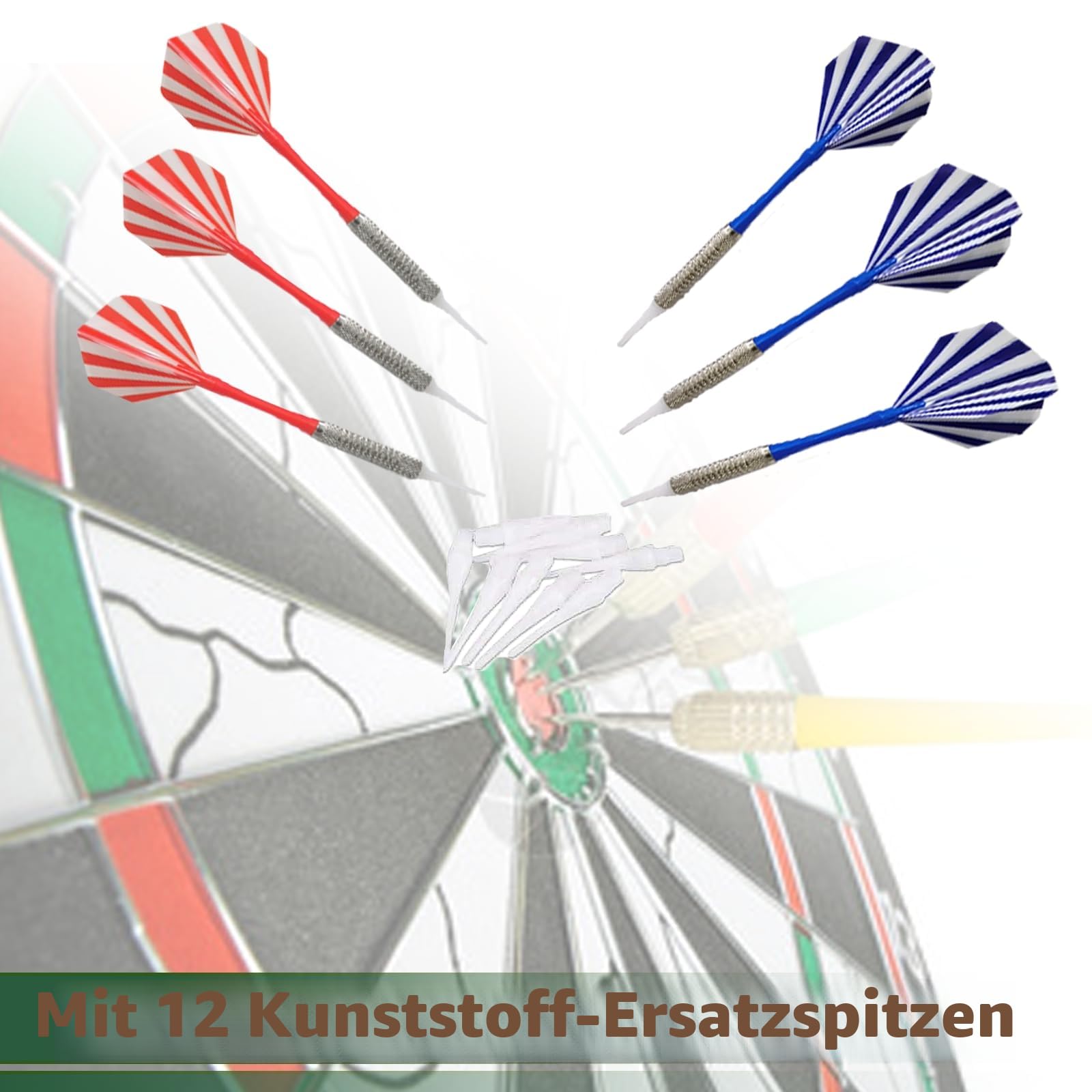 Elektronische Dartscheiben für Erwachsene und Kinder mit digitaler LED-Punkteanzeige und Soft-Tip-Dart-Spitzen, automatisches elektronisches Punktespiel mit 28 Spielen, 159 Modi, geeignet