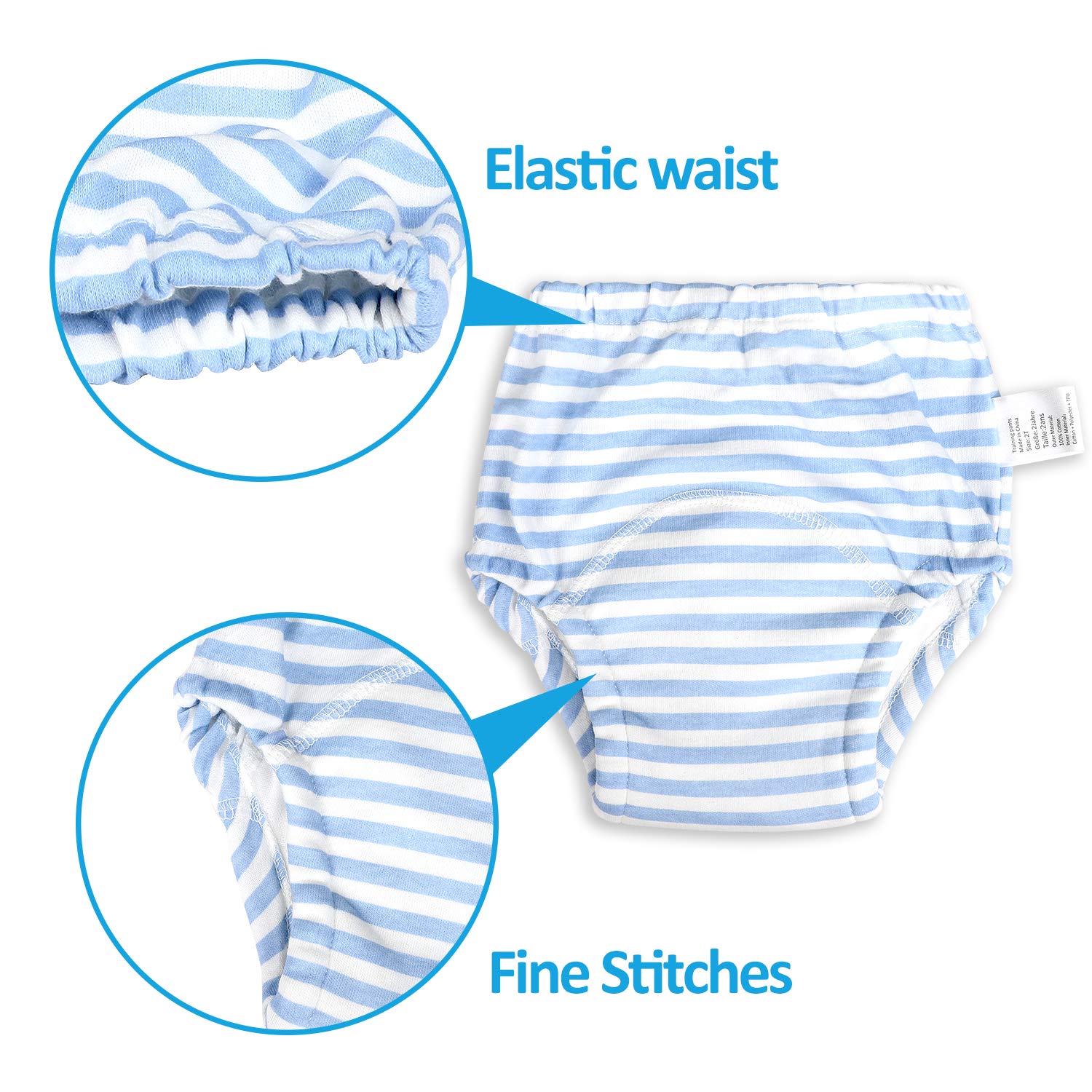 Buy 6 Packs Baby Training Pants Toddler Potty Training Pants Toilet
