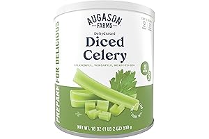 Augason Farms Dehydrated Cross Cut Celery, 36 Servings