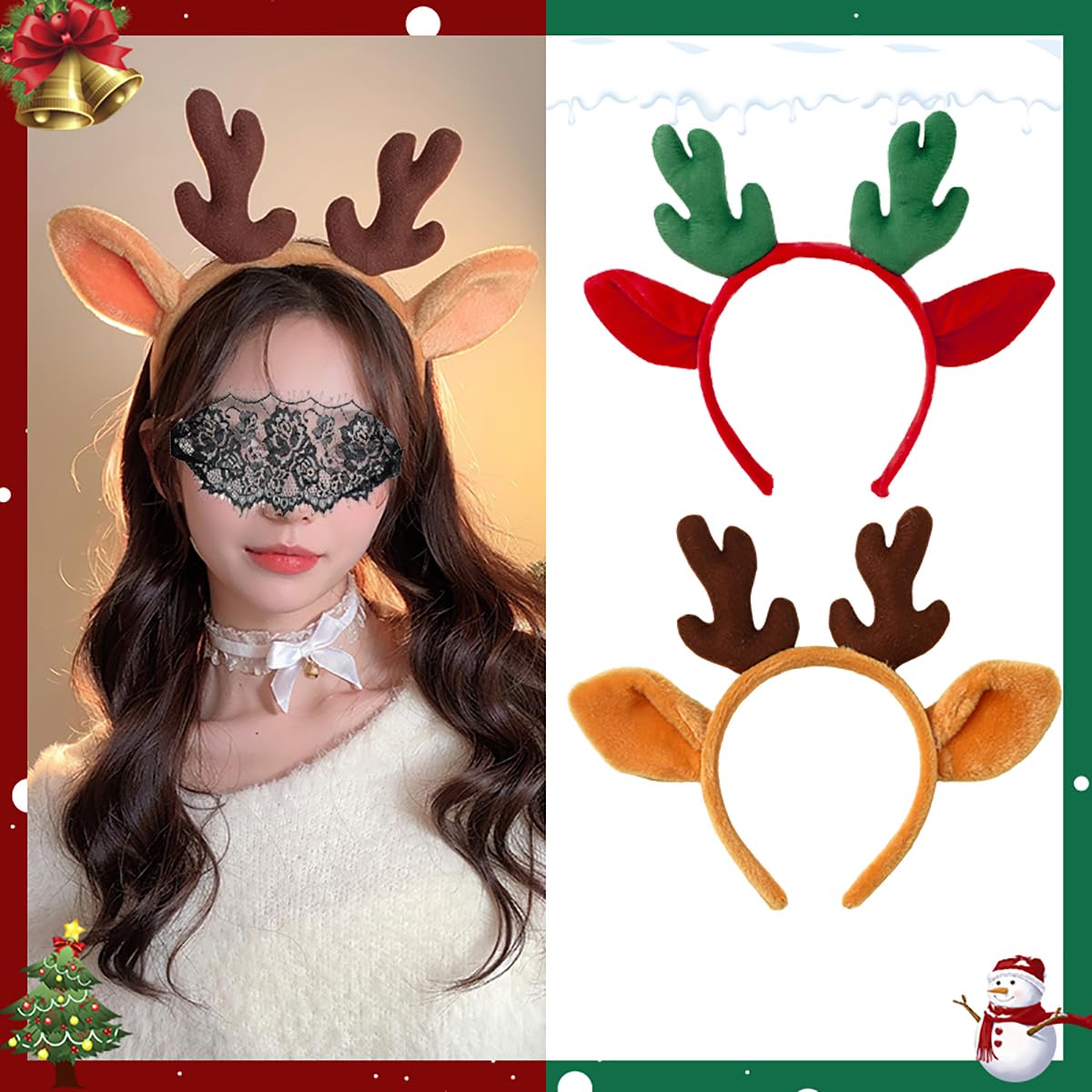 Disfraz De Zorro – Orejas Y Cola De Fieltro Sintético, Accesorios Cosplay Para Halloween Y Fiestas, Talla Única