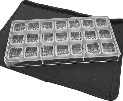 Miniatura 4 de Caja de regalo Forma de Policarbonato Caramelo Molde Chocolate Bonbon Molde DIY Chocolate Bandeja de Plástico (2114)