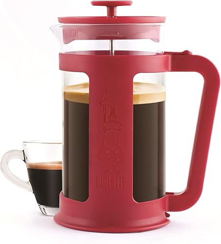 Vista 6 de Bialetti Prensa de café inteligente, prensa francesa para café o té, recipiente de vidrio de borosilicato, apto para lavavajillas, 1 L - 34 oz