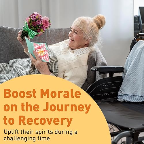 Miniatura 7 de S&O Fun - Tarjetas de recuperación con sobres - Juego de 24 tarjetas coloridas de "Get Well Soon", regalos para hombres y mujeres, tarjeta Get