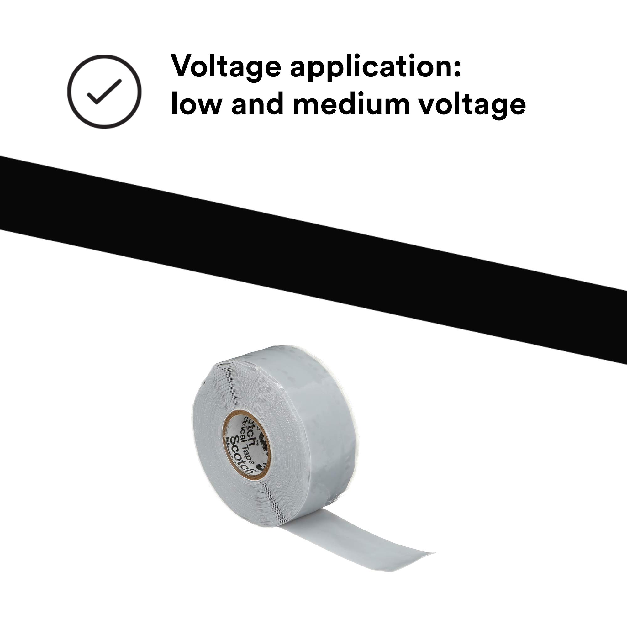Buy Scotch© Self Fusing Silicone Rubber Electrical Tape 70 25 mm x 9 m