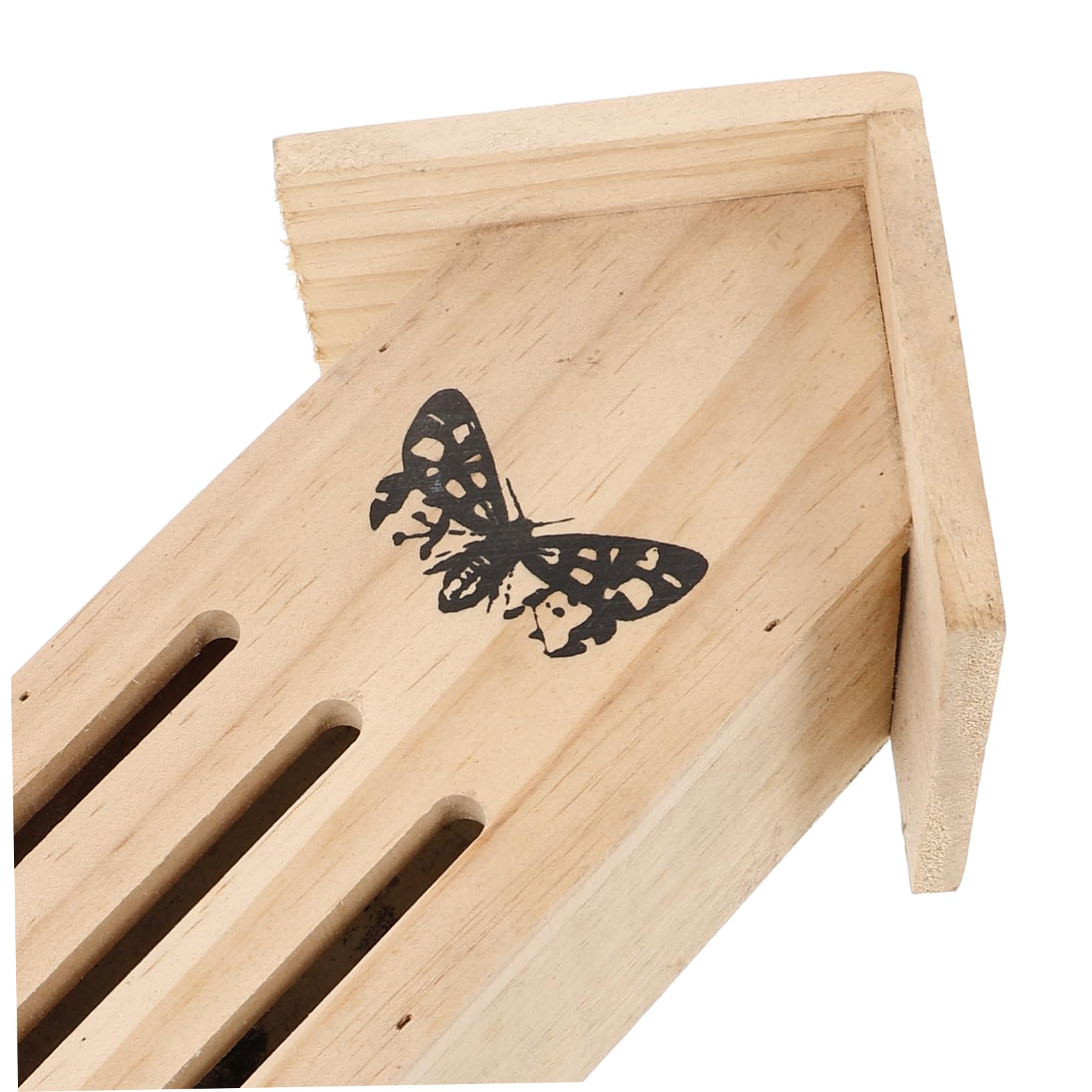 Toddmomy 2stücke Hängendes Schmetterlingshaus Aus Holz Robustes Insektenhotel Für Garten Und Balkon Langlebig Und Einladend Für Schmetterlinge Und Andere Insekten Installieren Für