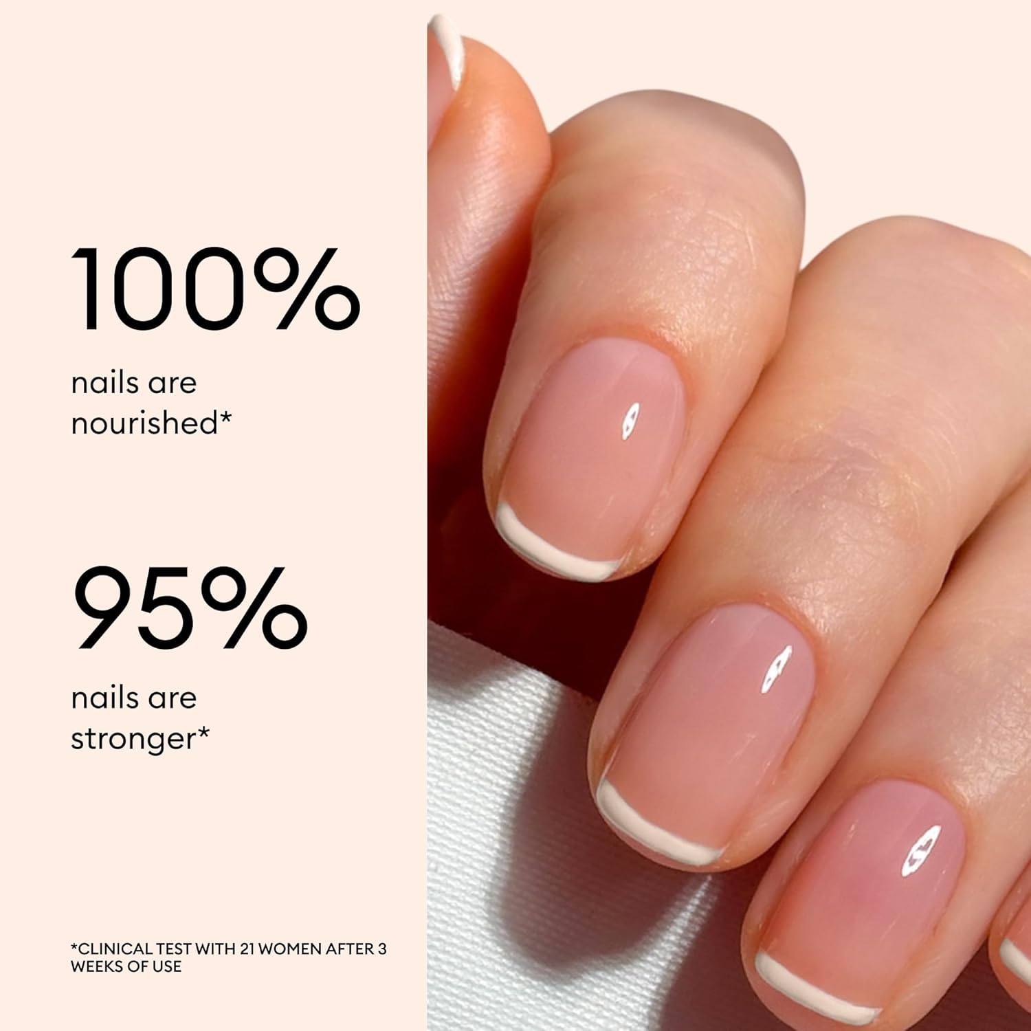 French Manicure Kit by Manucurist - Active™ Glow Raspberry, Green™ Crème Nail Polish, Mani Stamper, Green™ Gel-like Top Coat - French Manicure Set