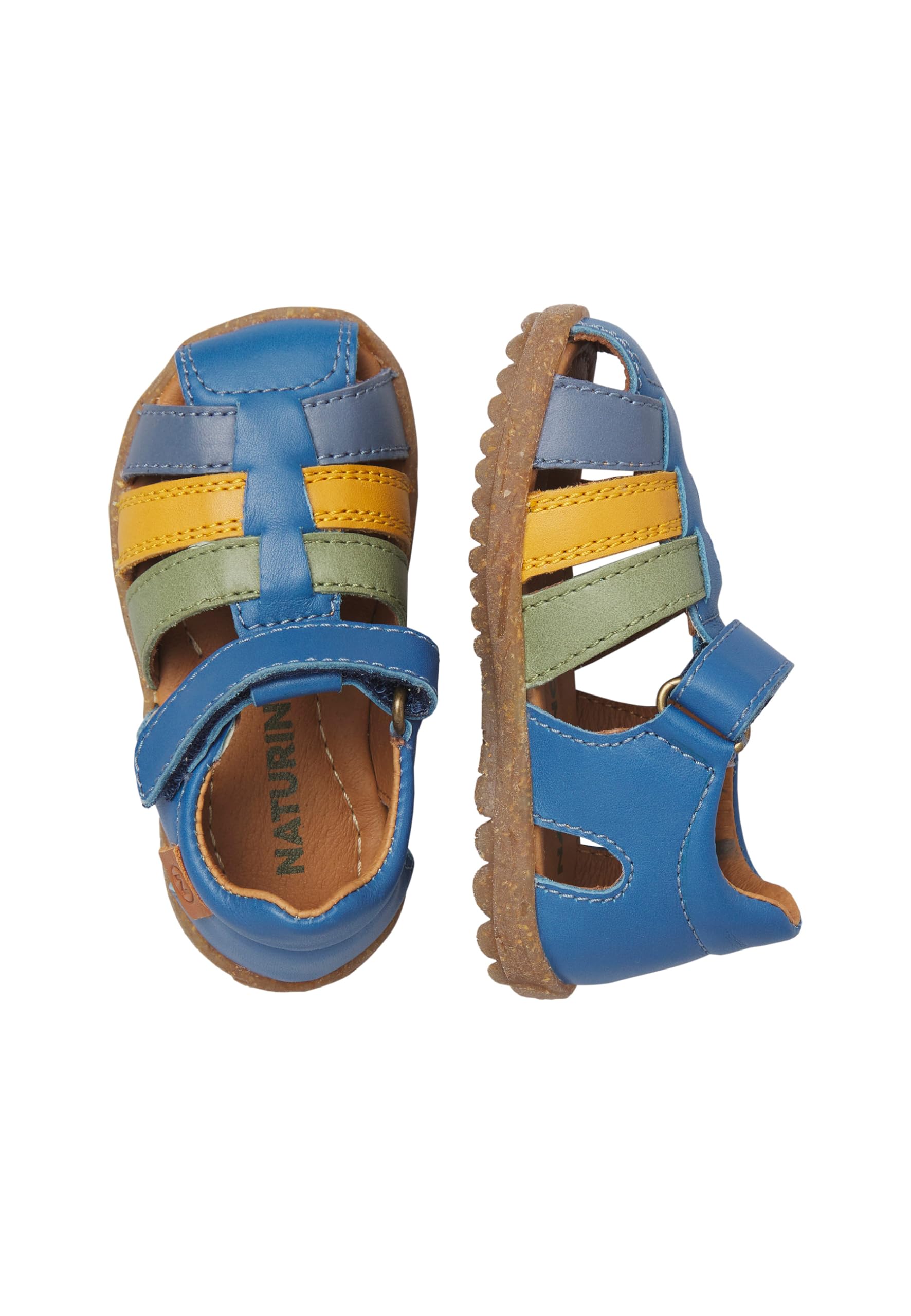 Naturino Halbgeschlossene Sandalen aus Leder – Bild 2