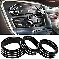 Vista 10 de Interruptor de aire acondicionado, perilla de botón de CD para Dodge Challenger Charger Chrysler 300 300s 2015-2024, para Ram 2013-2018, accesorios