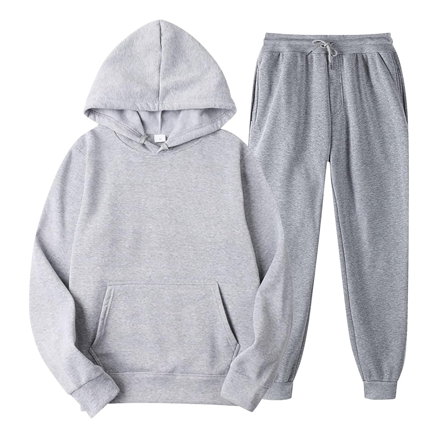 Track Suits for Women Set - 2 Piece Outfits Sweatsuit Pocket Hoodies with Pants Spring Jogging Workout Sets