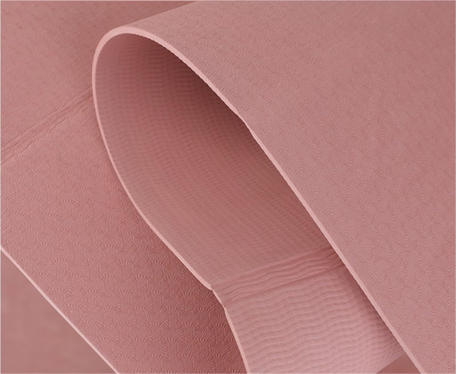 Esterilla Yoga Esterilla de Yoga portátil y plegable, 4mm, con superficie antideslizante doble cara for Fitness, 1 ud para el Hogar