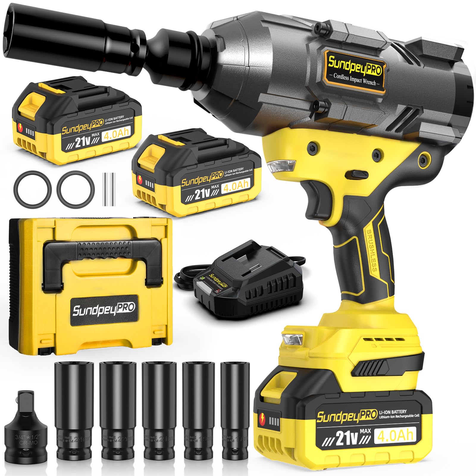 21V Cordless Impact Wrench SundpeyPRO