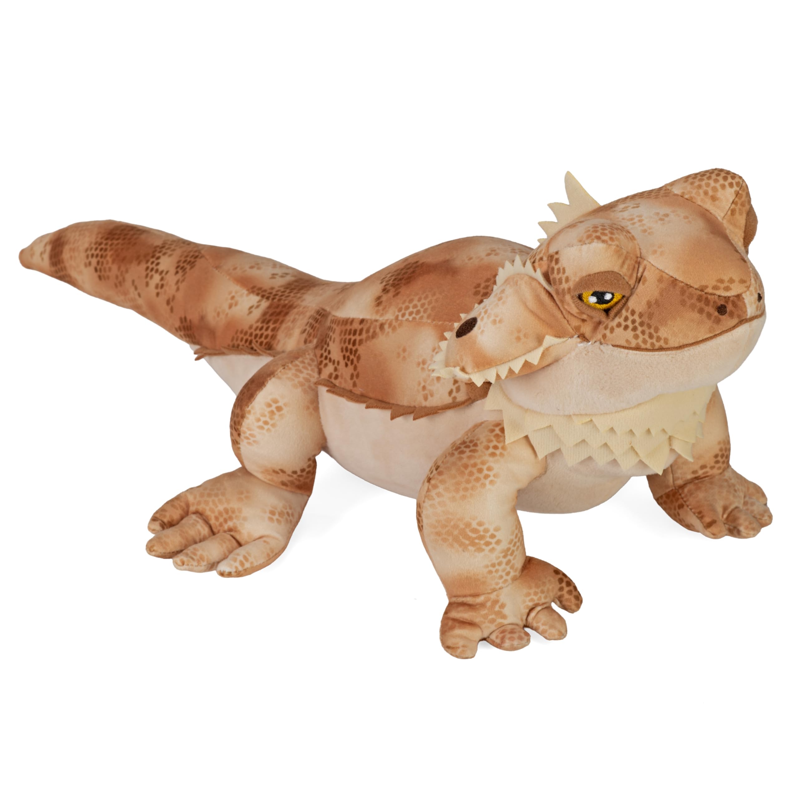 Wild Republic Cuddlekins Eco Bearded Dragon, Stuffed Animal, 12 Inches, Plush Toy, Fill is Spun Recycled Water Bottles