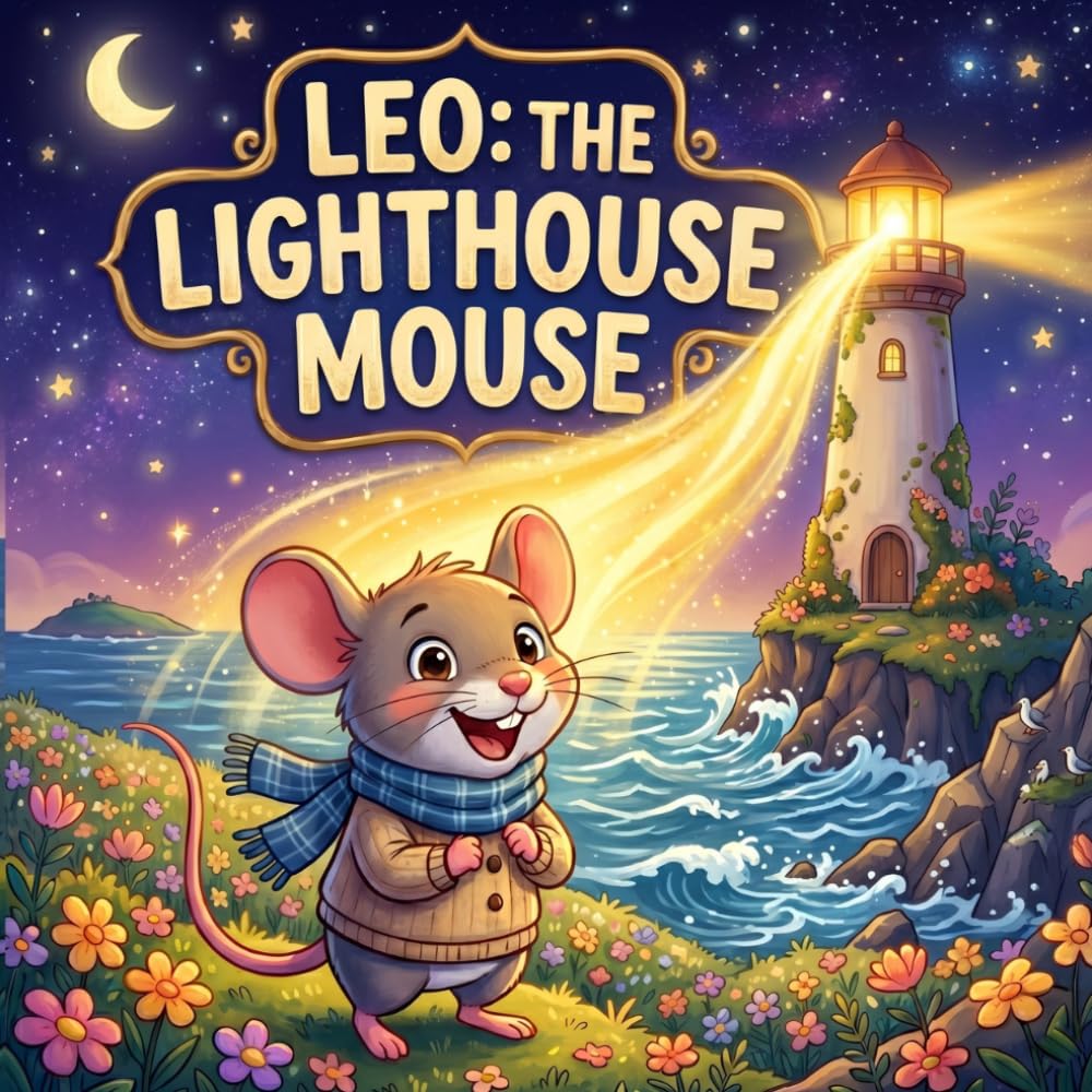Leo the Lighthouse Mouse: A Brave Bedtime Story about Friendship, Courage, and Helping Others for Kids