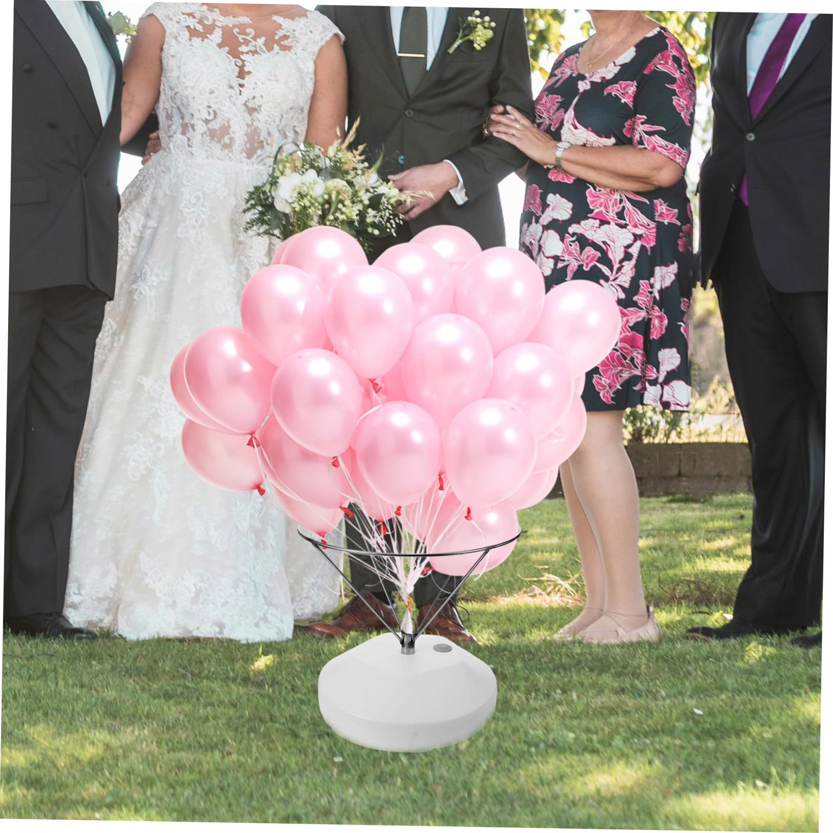 MAGICLULU 1 Satz Ballonständer mit Stabilem Sockel Windfester Halter für Hochzeiten Partys und Festivals zu Installieren Langlebig und Elegant für Jede Außendekoration