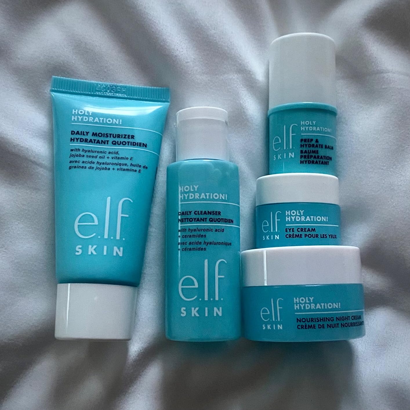 e.l.f. Jet Set Hydration Kit, Travel Friendly Hydrating Skincare