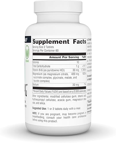 Vista 2 de Source Naturals Complejo de magnesio de alta eficiencia Ultra-Mag - Mantiene la función muscular y nerviosa - 120 tabletas