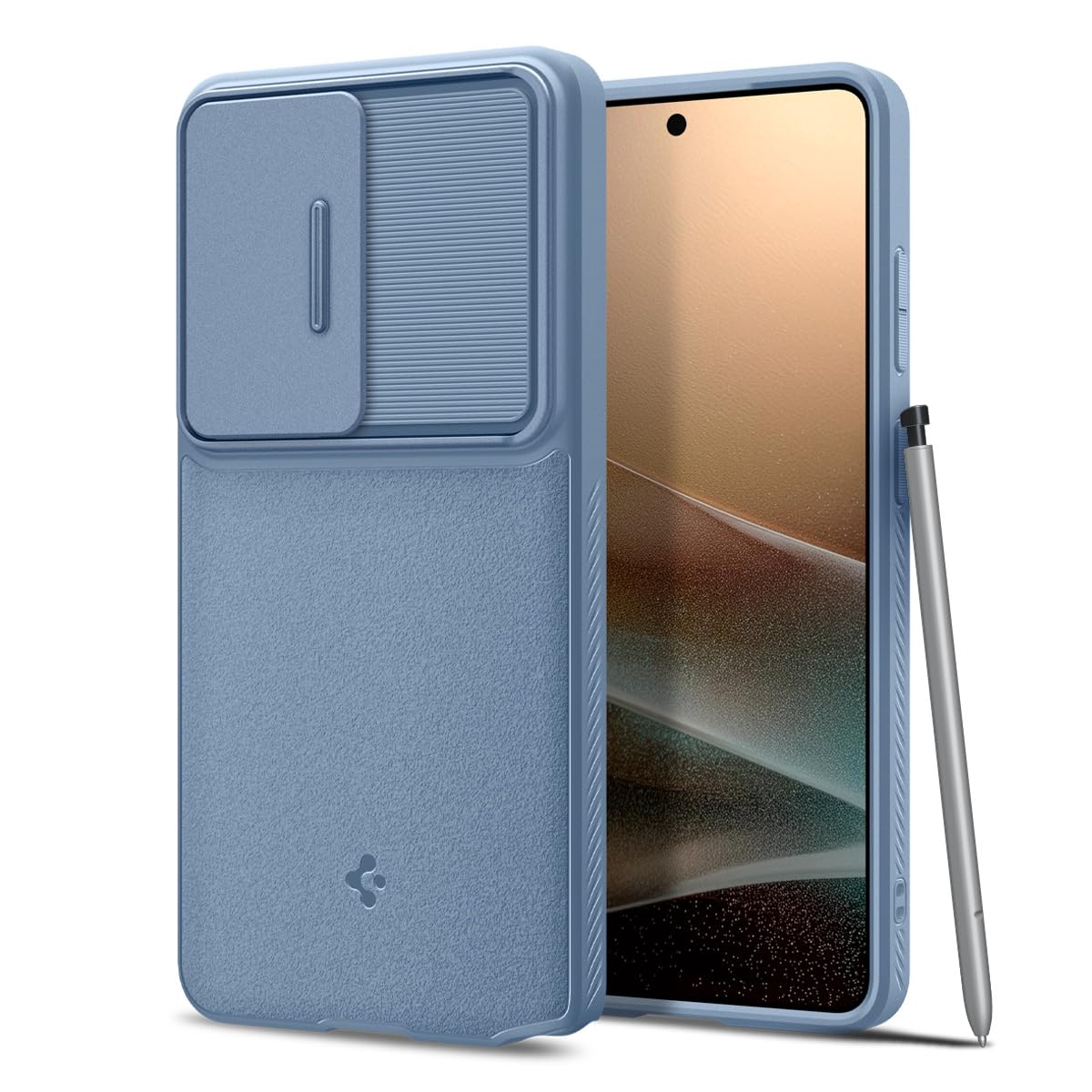 Spigen Optik Armor Hülle Kompatibel mit Samsung Galaxy S26/S25/S24/S23 Series