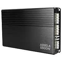 Vista 6 de YaeCCC 5800W 12V Amplificador de Coche de 4 Canales Estéreo Audio Super Graves Potencia Subwoofer Amp