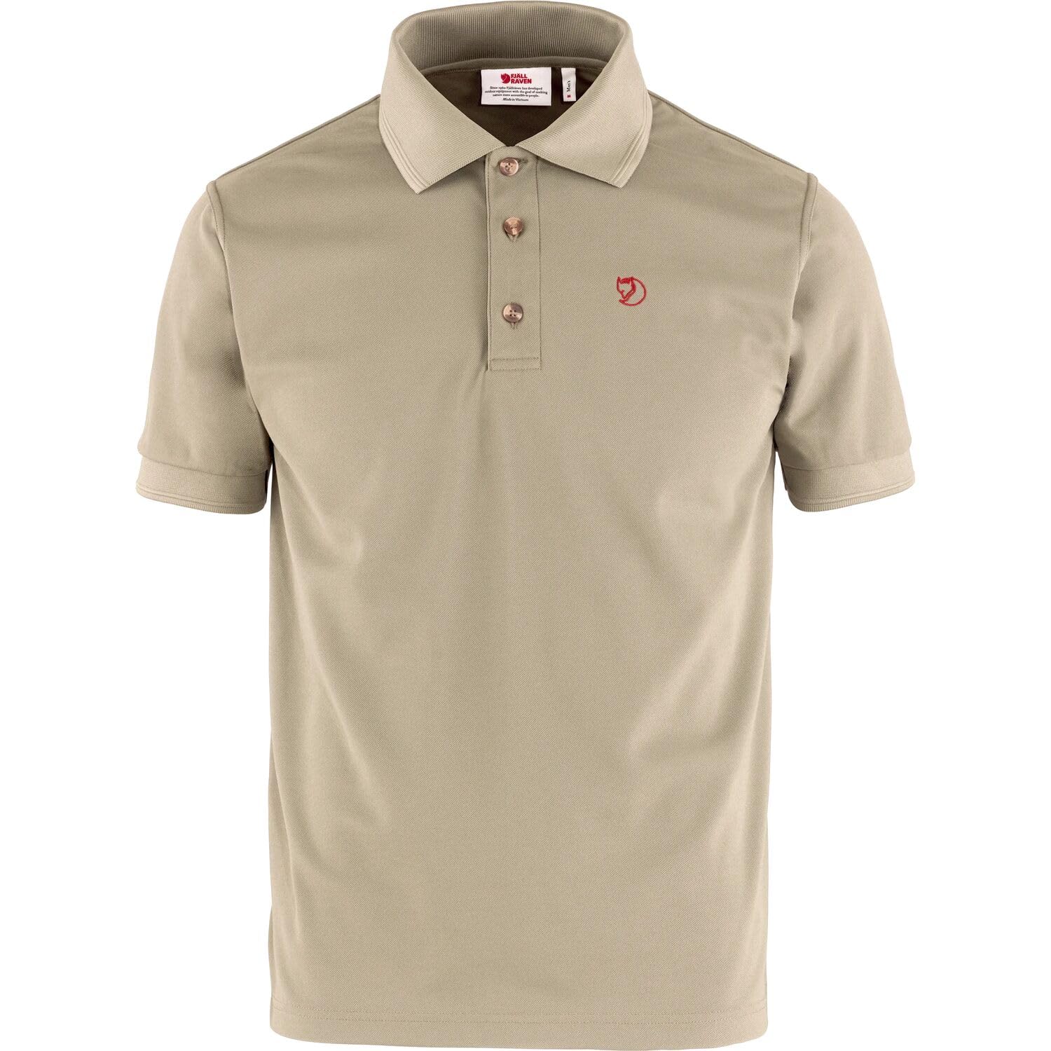 Fjällräven Męska koszulka Crowley Pique, Fossil, XS