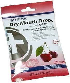 Hager Pharma Dry Mouth Drops - Cherry - 2 oz - Gluten Free - Sweetened with xylitol