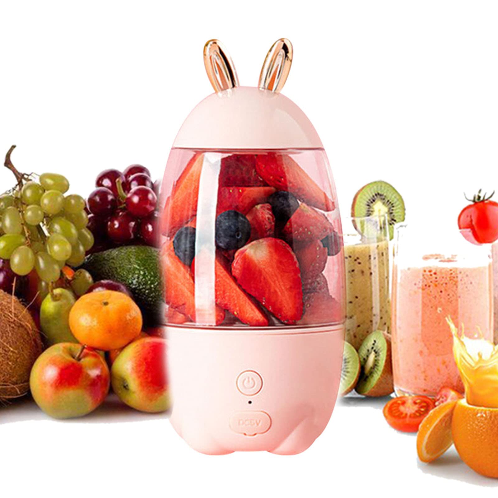 Mélangeur portable USB et mini blender de cuisine rechargeable avec double lame