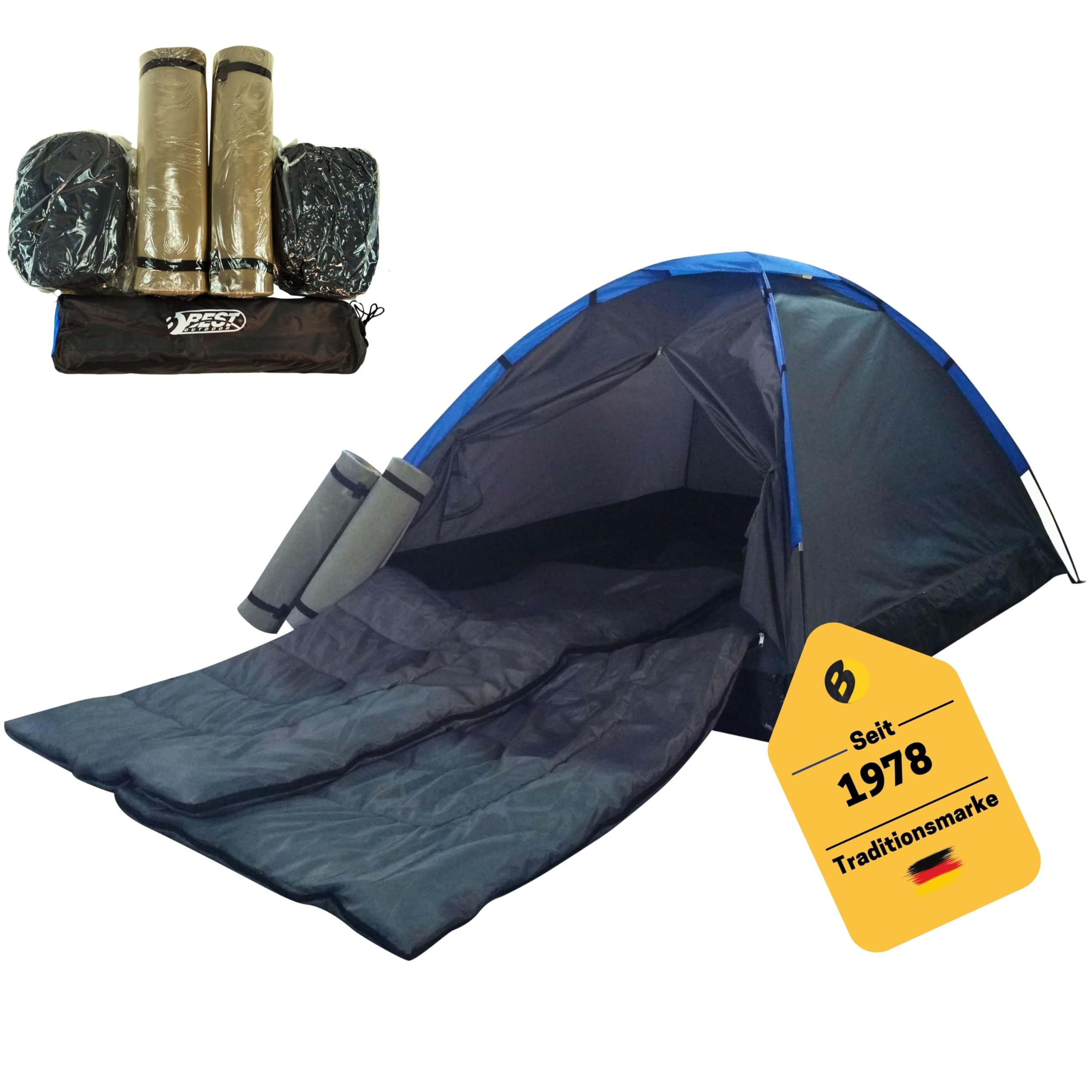 2-Personen Festivalzelt Set