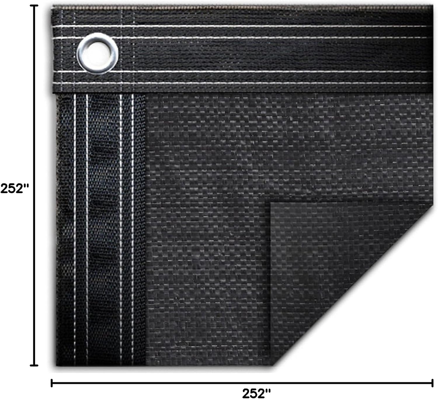 21 Foot Round Fine Mesh Pool Winter Cover