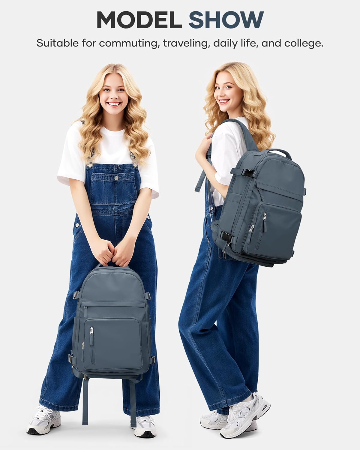 coofay Vacuum Backpack Travel with Pump Vacpack Travel Backpack with Vacuum System Compression Backpacks for Traveling Mochila De Viaje Carry on Luggage - Image 2