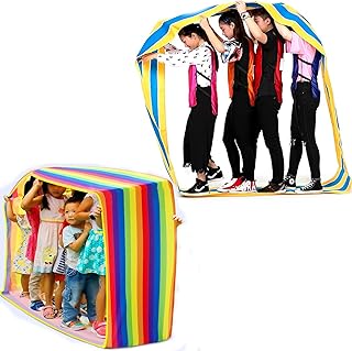 TOGEPP Tapetes de Juego Familiares Duplica la diversión (Paquete de 2) (6 m/8 m): tapetes de coordinación Oxford for días de Campo Familiares, reuniones de Juego en el vecindario y Juegos de aventur
