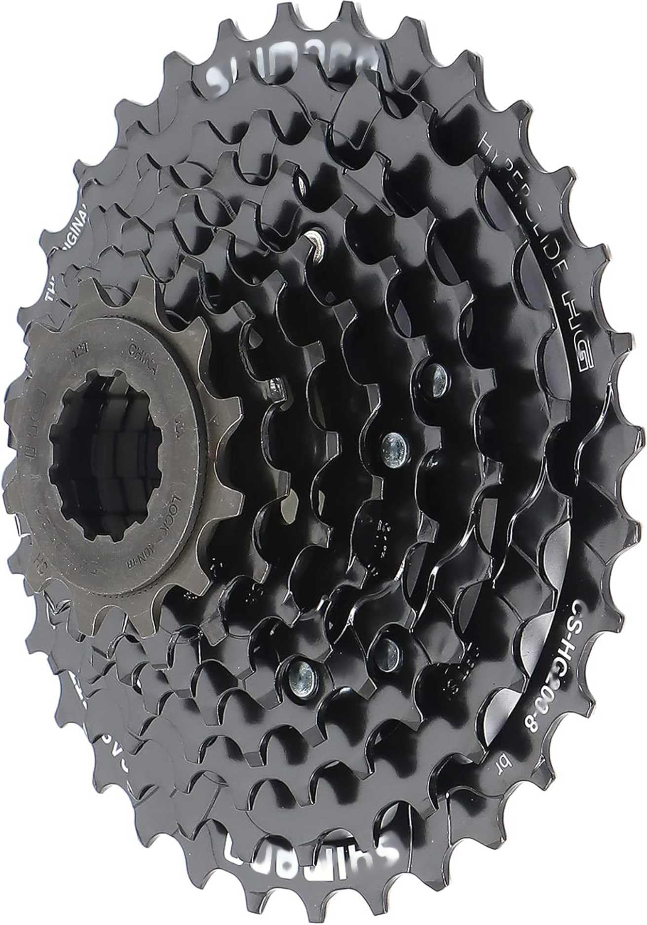 FAMEX RIDE FR-HG200-8 Bike Cassette, 8-Speed, Steel, Black