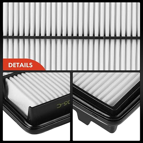 Miniatura 7 de A-Premium Filtro de aire de motor compatible con Acura RDX 2019 2020 2021 2022 2023 - L4 2.0L - Reemplazo # 17220-5MS-H00