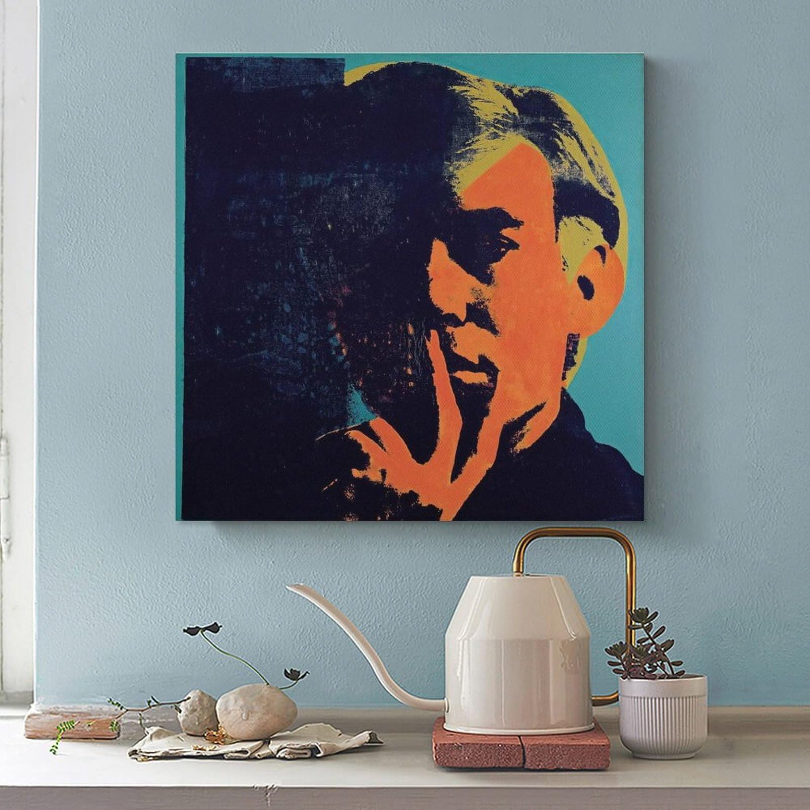 Amazon.co.jp: Andy Warholアンディ・ウォーホル《自画像 2》絵画