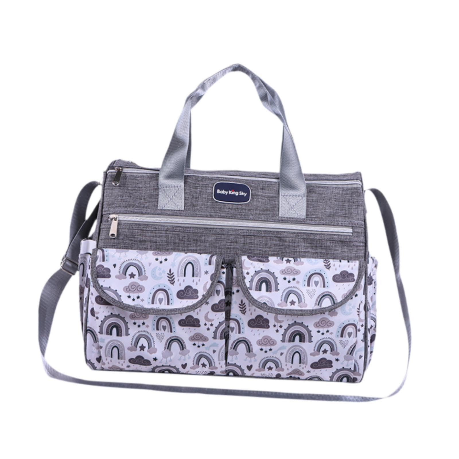 Diaper Bag Tote Lightweight Newborn with Shoulder Strap Organizer|1 Diaper Tote |Baby| Diapering |Baby-image-4