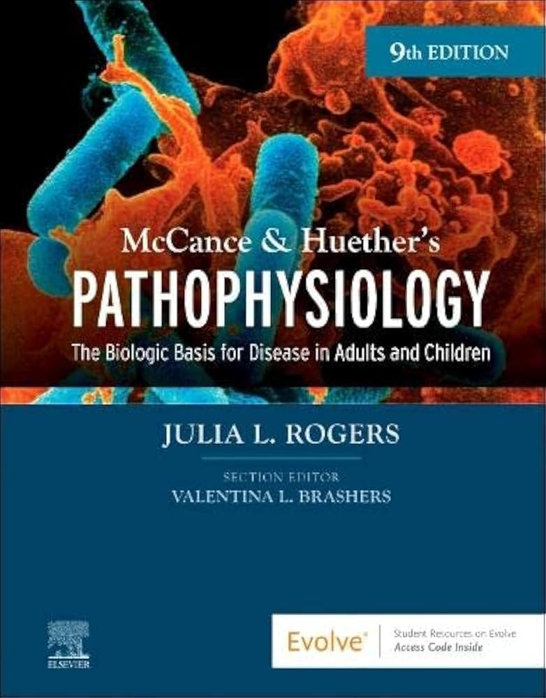 McCance & Huether’s Pathophysiology, (Rogers, 2023) 9th Edition test bank cover McCance & Huether’s Pathophysiology, (Rogers, 2023) 9th Edition test bank cover - ISBN 9780323789875