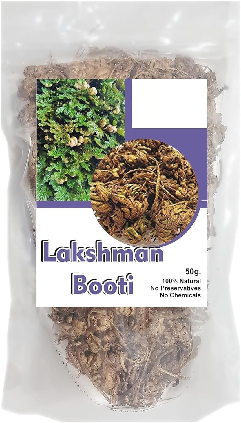 Lakshmana Booti 50gram- Raw Organic Selaginella Bryopteris, Herbal Solution Buti