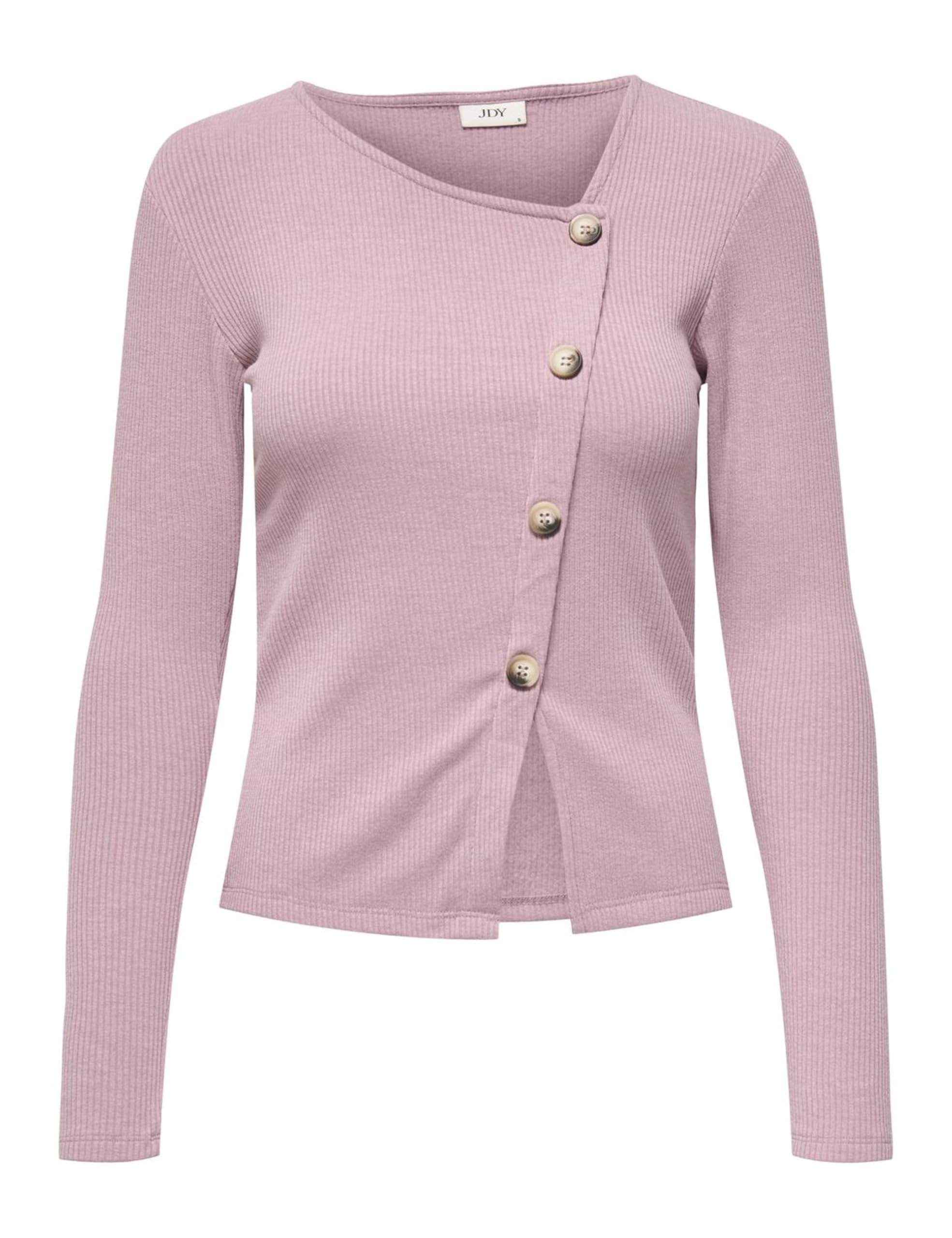 JDY Damen Jdyfreya L/S Button Top JRS Noos