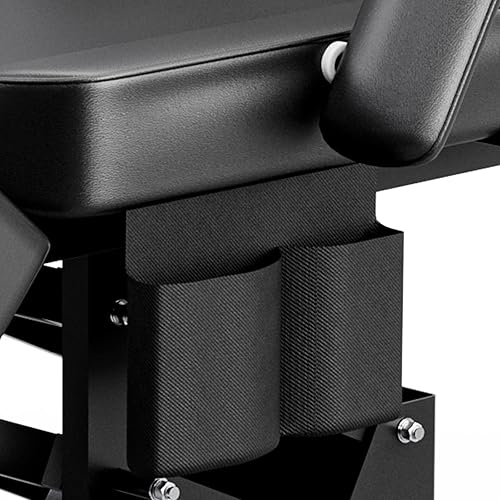 Miniatura 7 de Paddie Silla eléctrica de altura ajustable para tatuaje, cama de esteticista facial, mesa de masaje de elevación eléctrica con bolsillo de