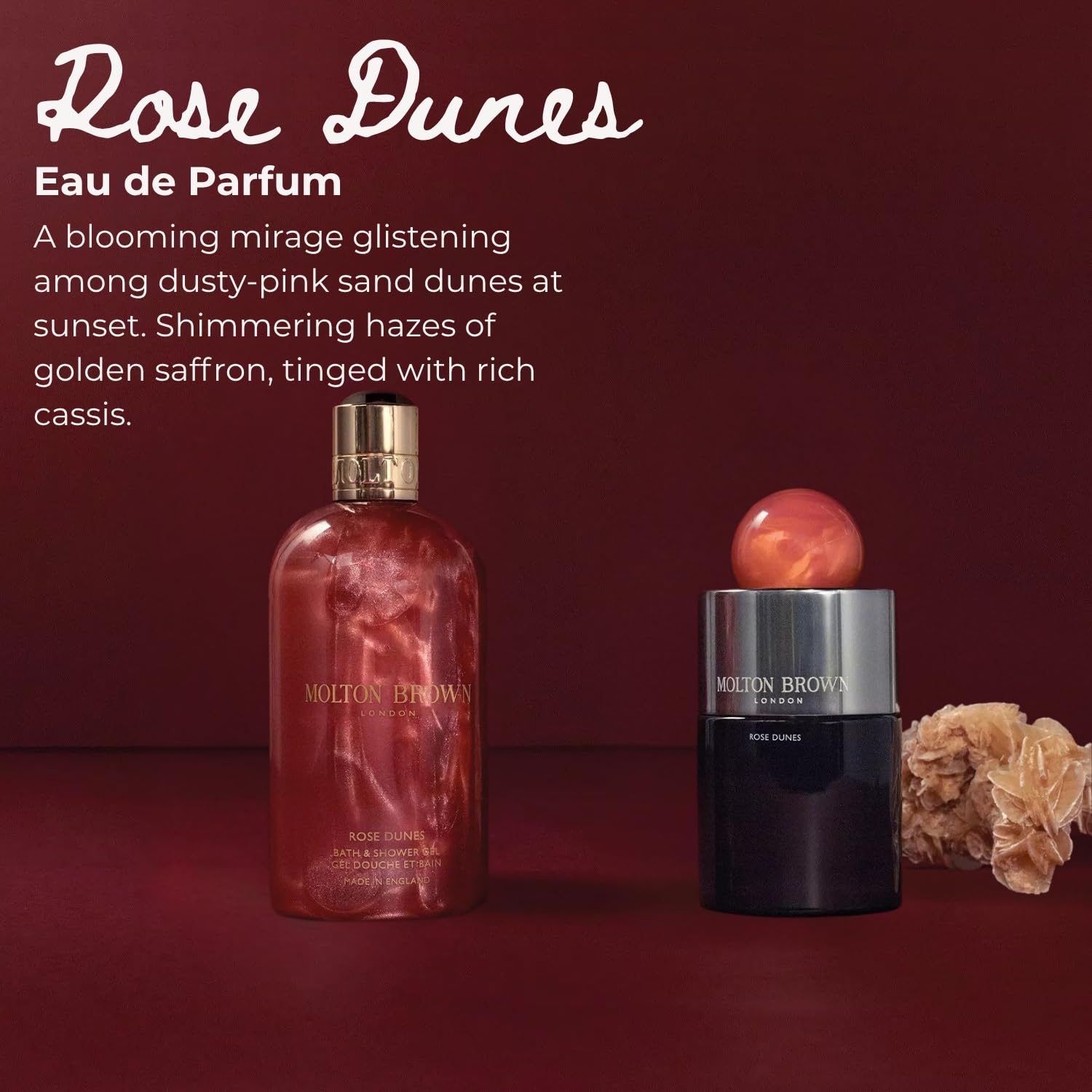 Molton Brown Rose Dunes Eau de Parfum - Luxury Perfume, 100 ml