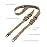 CVLIFE Two Points Sling with Length Adjustable Sling with Metal Hook for Outdoors Khaki